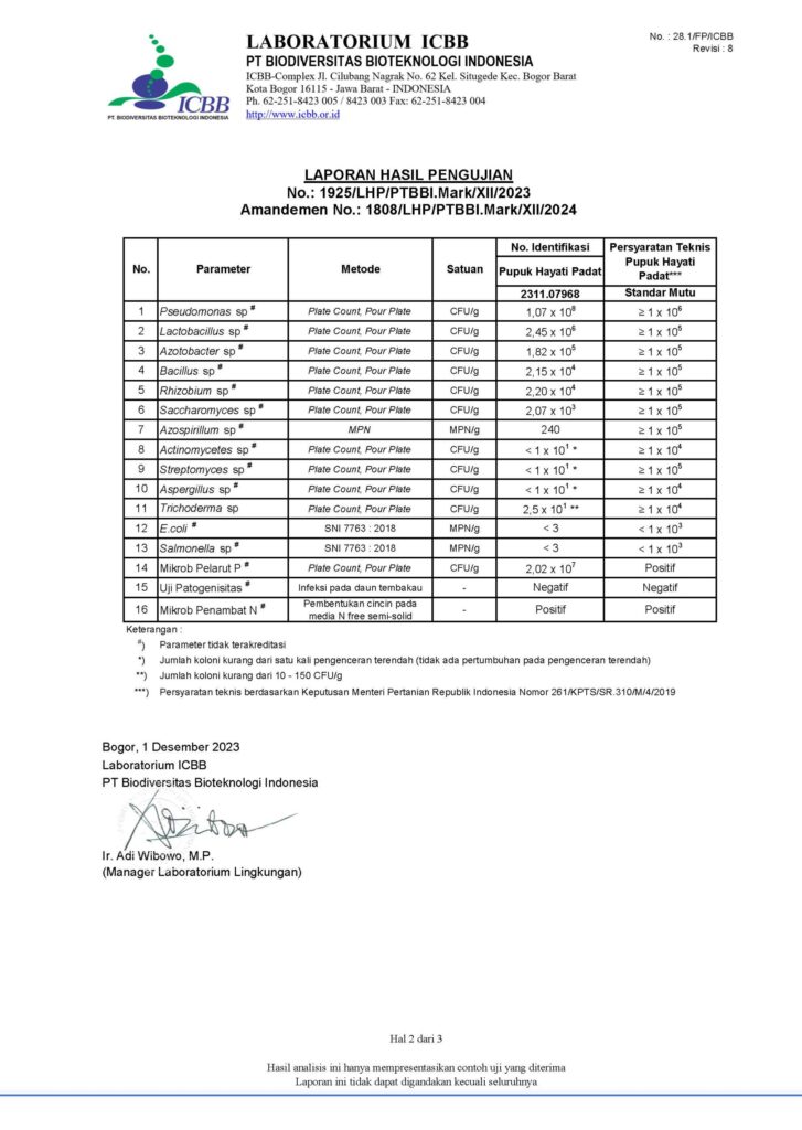 sertifikat hasil pupuk hayati padat 3